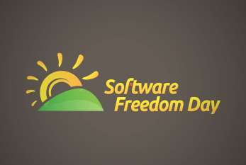Logo de Día de la Libertad de Software.