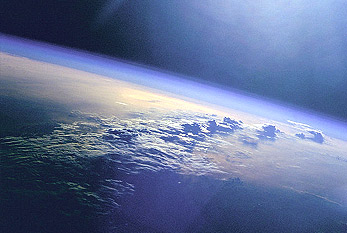 La Tierra vista desde el espacio.